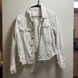 White Denim Jacket